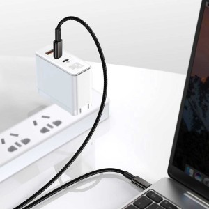 کابل تبدیل Type-C به Type-C باسئوس مدل CATWJ-A01 طول 2 متر